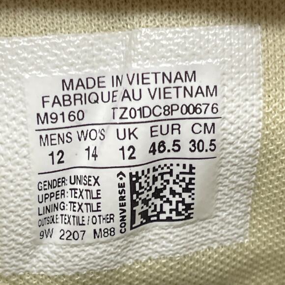 Converse Chuck Taylor All Star Shoes Mens 8 Black Hi Tops Canvus Skate Casual - Picture 8 of 8